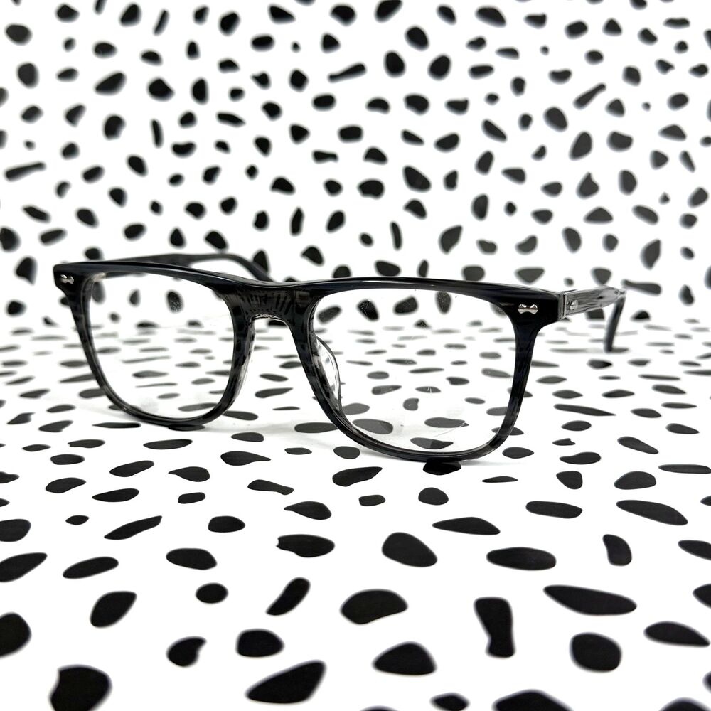 JOHN VARVATOS Men's Square Grey Smoke VJV443 Eyeglasses - MEDIUM